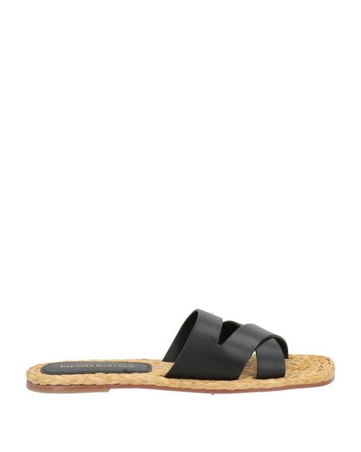 Paloma Barceló Black Sandals