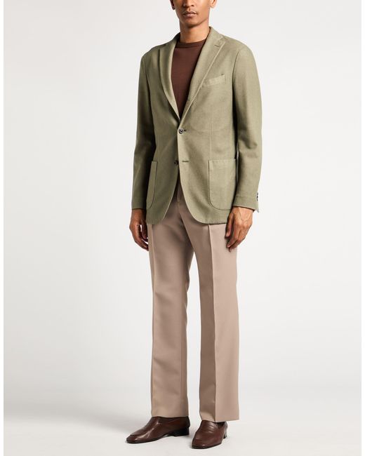 Boglioli Green Blazer for men