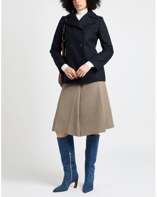 MARCIANO BY GUESS Blue Coat Wool