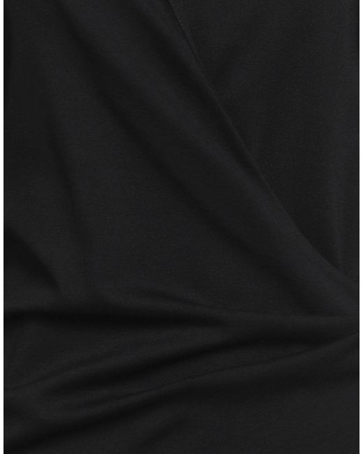 Soallure Black Mini Dress Viscose, Polyamide, Elastane