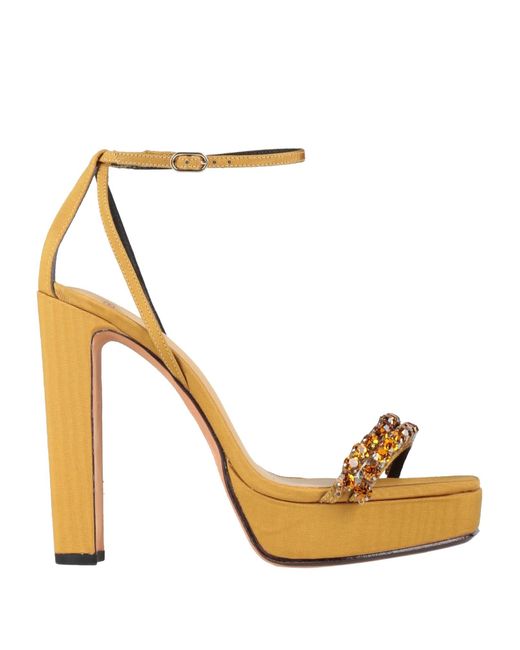 Sandales Alexandre Birman en coloris Metallic