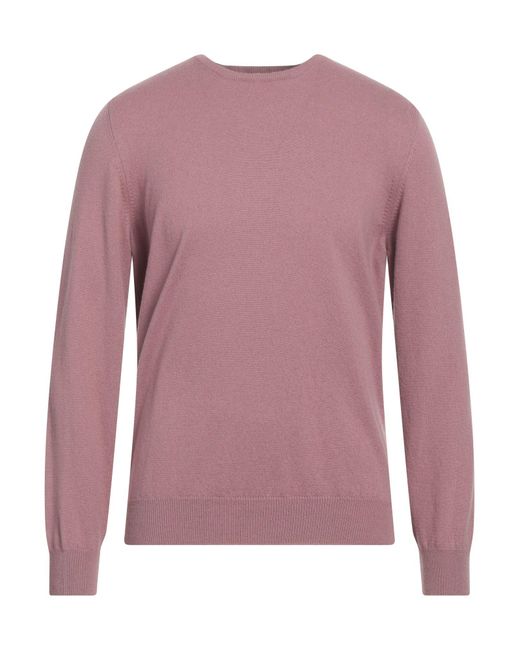 Gran Sasso Pink Sweater for men