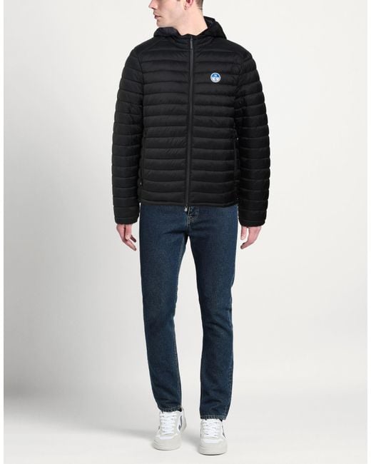 North Sails Black Puffer Nylon for men