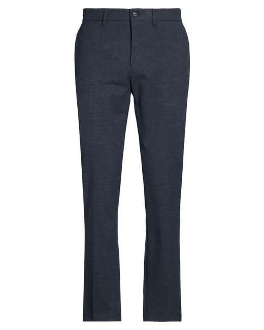 Tommy Hilfiger Blue Pants Polyester, Cotton, Viscose, Elastane for men