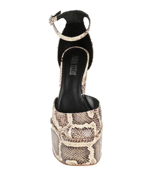 Paris Texas Metallic Pumps