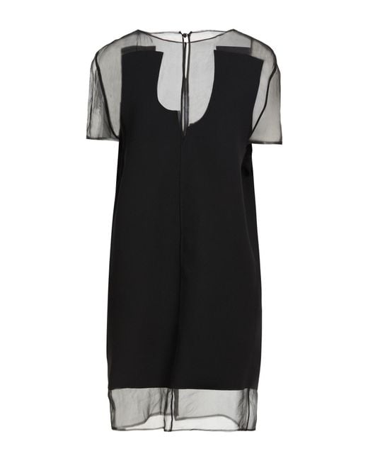 Khaite Black Mini Dresses