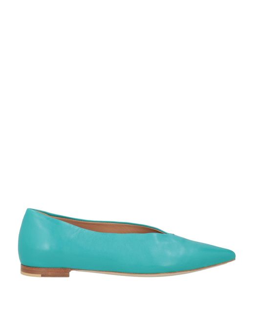 Mara Bini Blue Ballet Flats