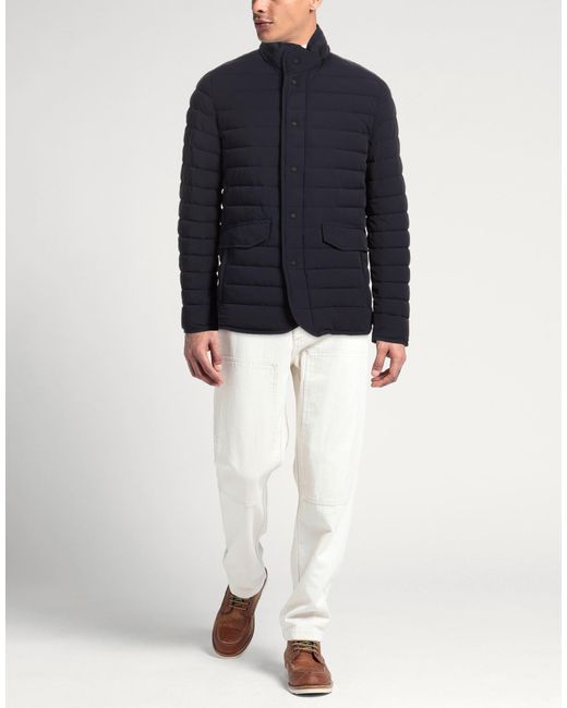 Milestone Blue Midnight Puffer Polyamide, Elastane for men