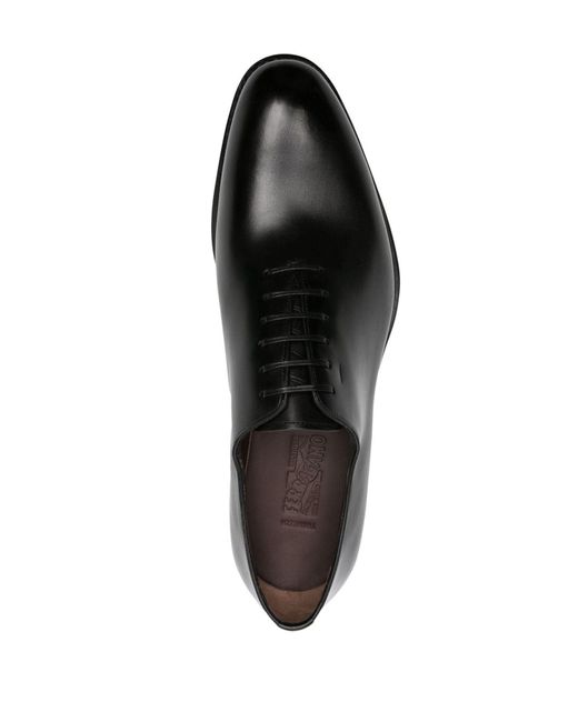 Chaussures à lacets Ferragamo pour homme en coloris Black