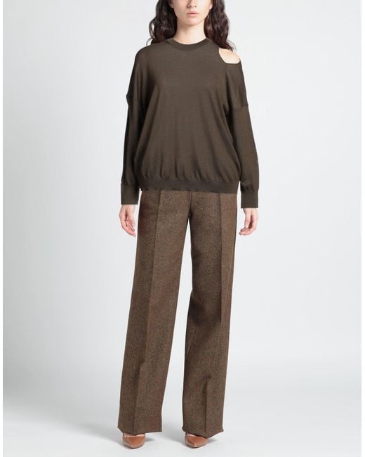 Pullover Erika Cavallini Semi Couture en coloris Brown