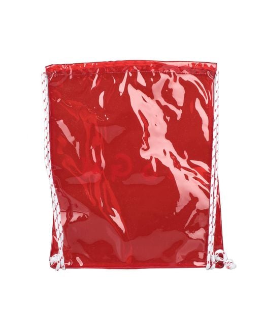 MSGM Red Rucksack