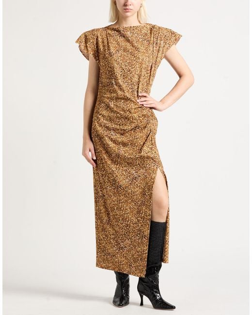 Isabel Marant Metallic Midi Dresses