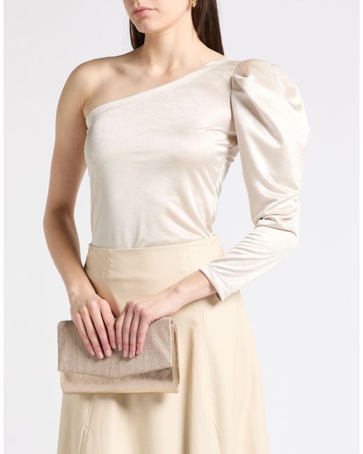 Rinascimento White Cream Bodysuit Polyester
