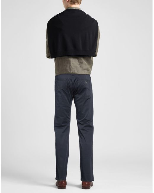 Emporio Armani Blue Trouser for men