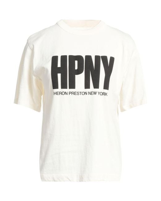 Camiseta Heron Preston de color White
