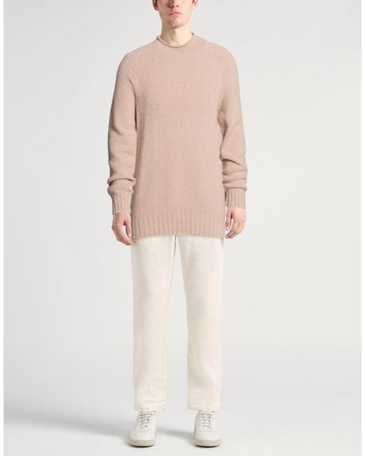 Pullover di Drumohr in Natural da Uomo