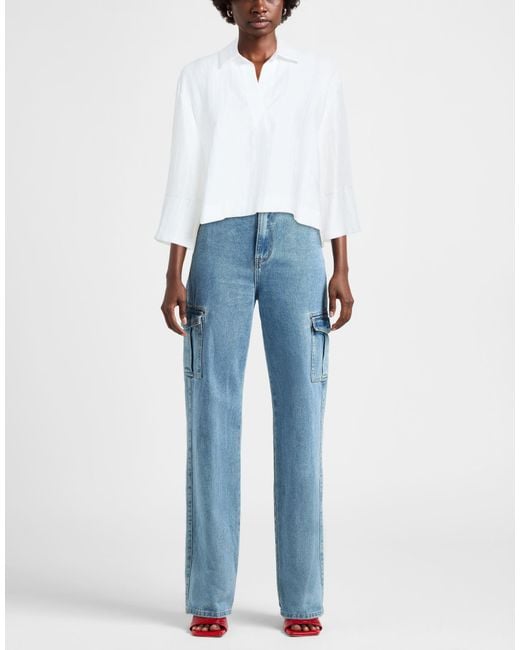 Top Kaos de color White