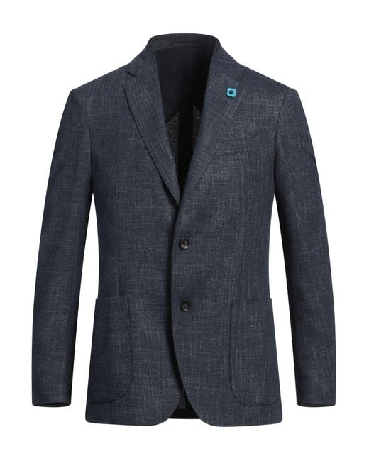 Lardini Blue Blazer for men