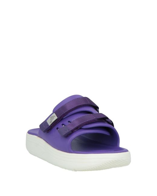Suicoke Purple Sandals for men