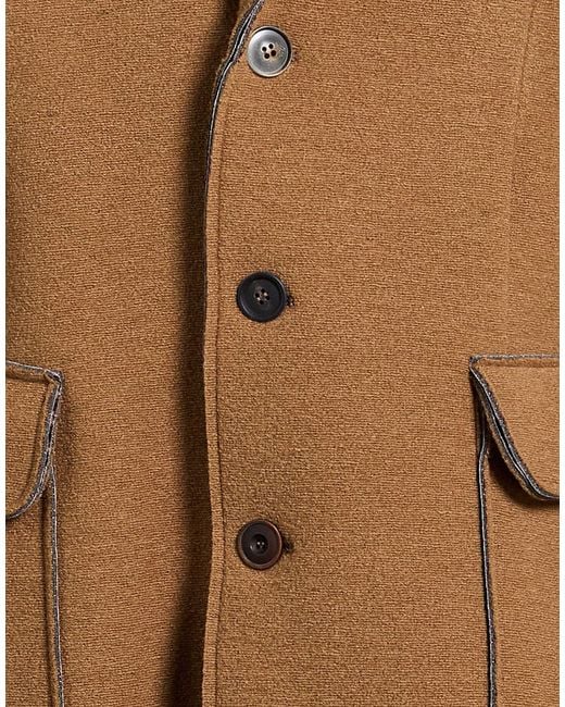 Bob Brown Coat Polyester, Acrylic, Wool, Elastane for men