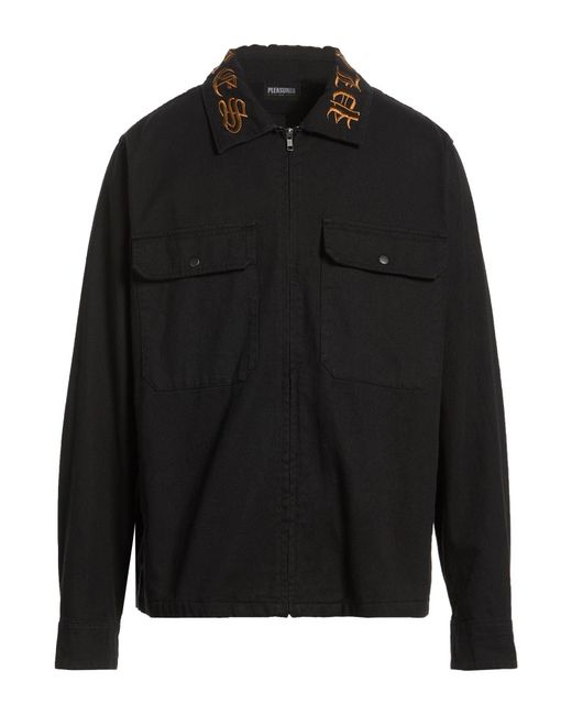 Pleasures Black Denim Outerwear for men