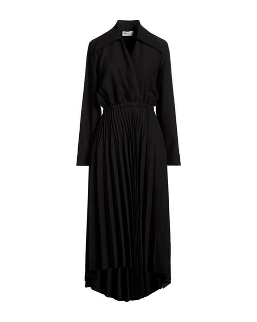 MEIMEIJ Black Maxi Dress Polyester