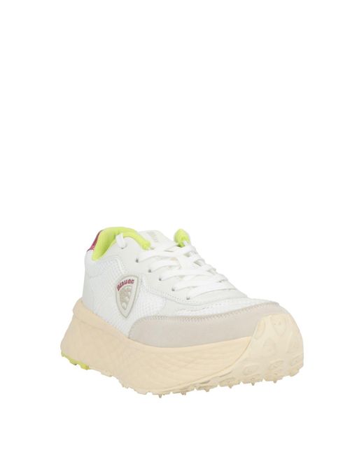 Blauer White Trainers