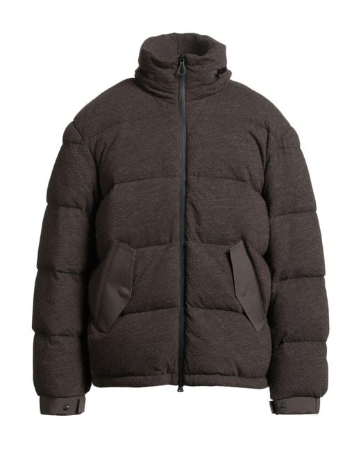 Paltò Brown Puffer for men