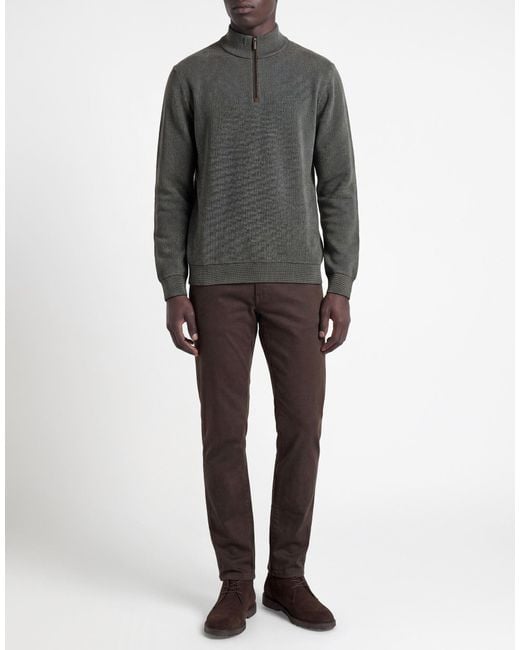 Bugatti Rollkragenpullover in Gray für Herren