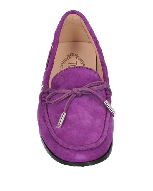 Tod's Purple Loafer