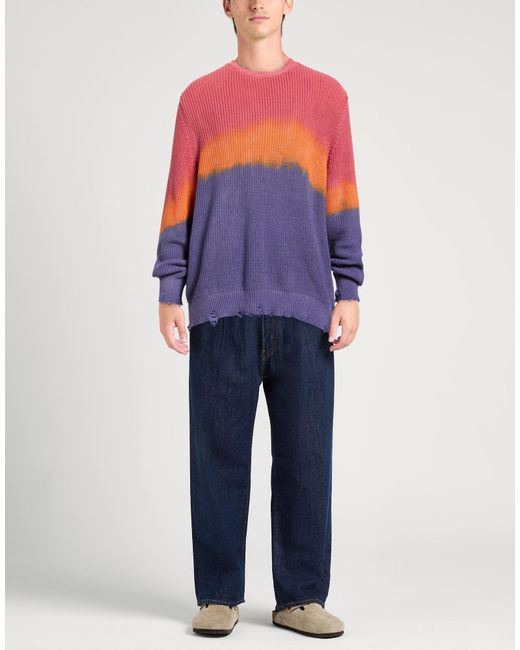 Amaranto Purple Jumper for men