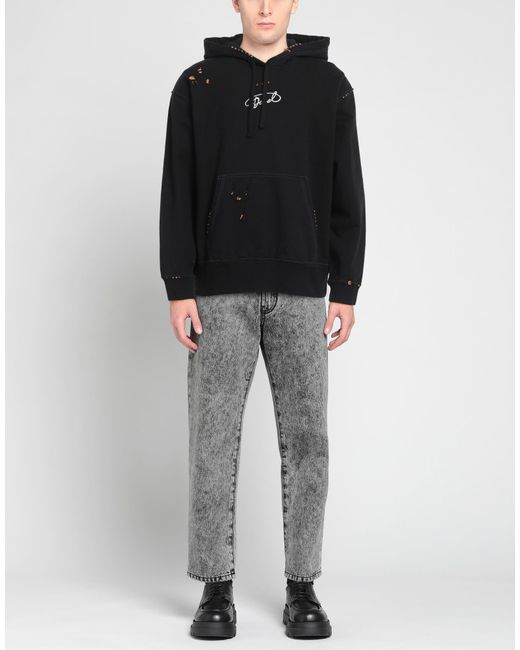DIESEL Black Sweatshirt for men