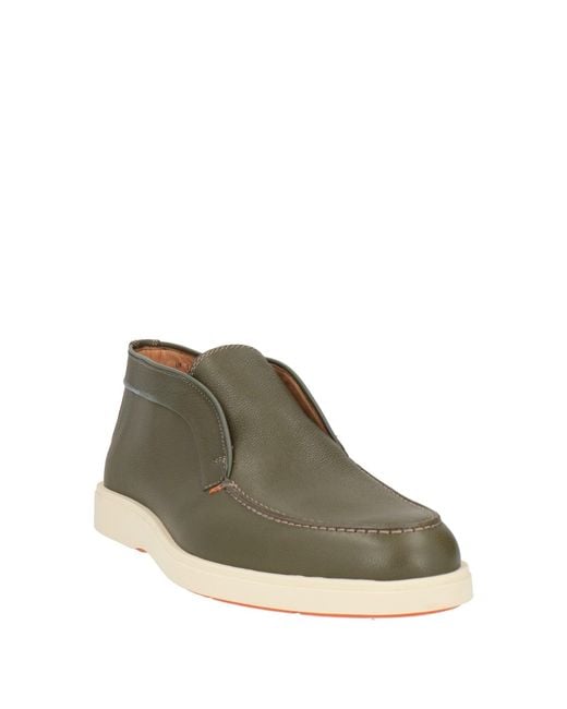 Santoni Green Loafer for men