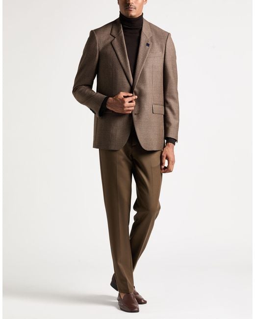 Lardini Brown Blazer Wool for men