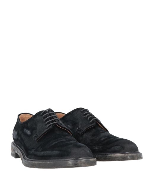 Maison Margiela Black Lace-up Shoes for men