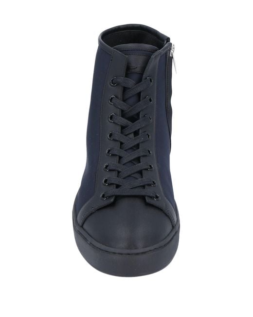 Santoni Blue Sneakers