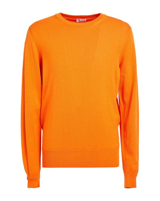 Pullover Doppiaa pour homme en coloris Orange