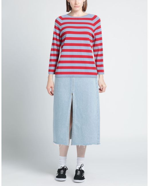 Emporio Armani Red Sweaters