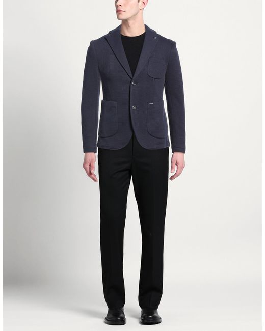 Gianni Lupo Blue Blazer for men