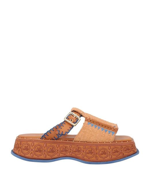 Farm Rio Brown Sandals