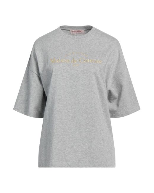 T-shirt di Valentino Garavani in Gray