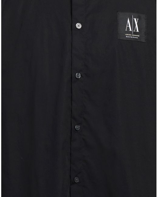 Armani Exchange Black Shirt for men