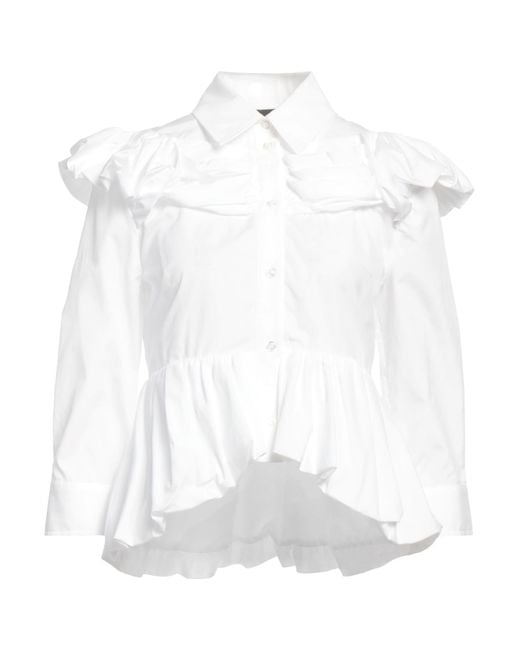Camisa Simone Rocha de color White