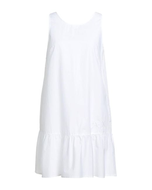 ARMANI EXCHANGE White Mini Dresses