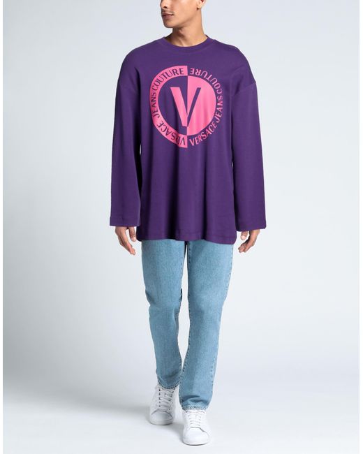 Versace T-shirts in Purple für Herren