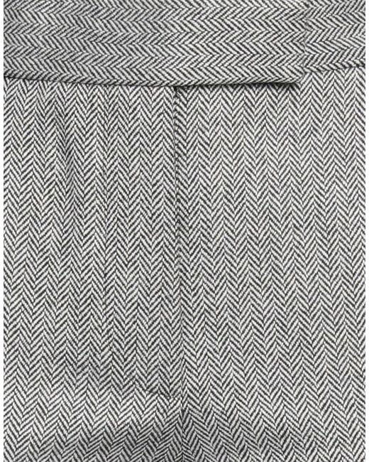 Thom Browne Gray Pants Wool