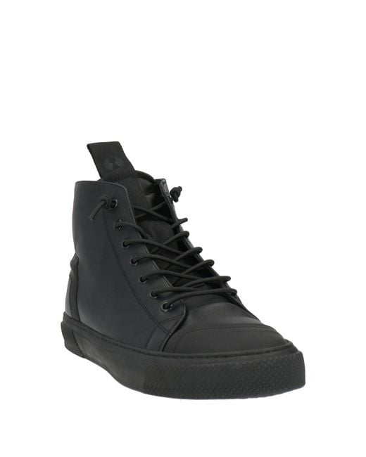 Bruno Bordese Black Sneakers Leather for men