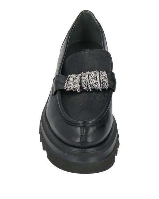 FRU.IT Black Loafers Leather