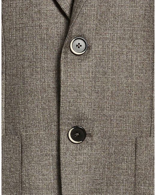 Barena Gray Blazer Virgin Wool for men