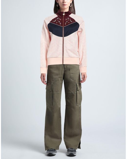 Lanvin Red Burgundy Sweatshirt Viscose, Polyester, Polyacrylic, Elastane, Cotton